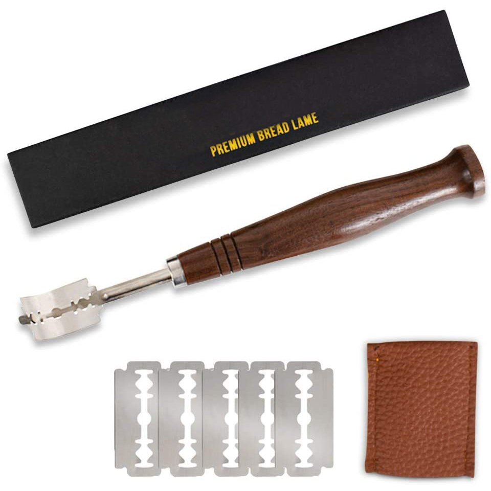 AY-BKG3062 bread lame  with big wooden handle