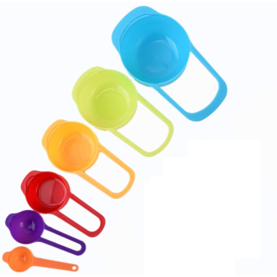 AY-BKM1007 6 pcs measuring cups and spoons set