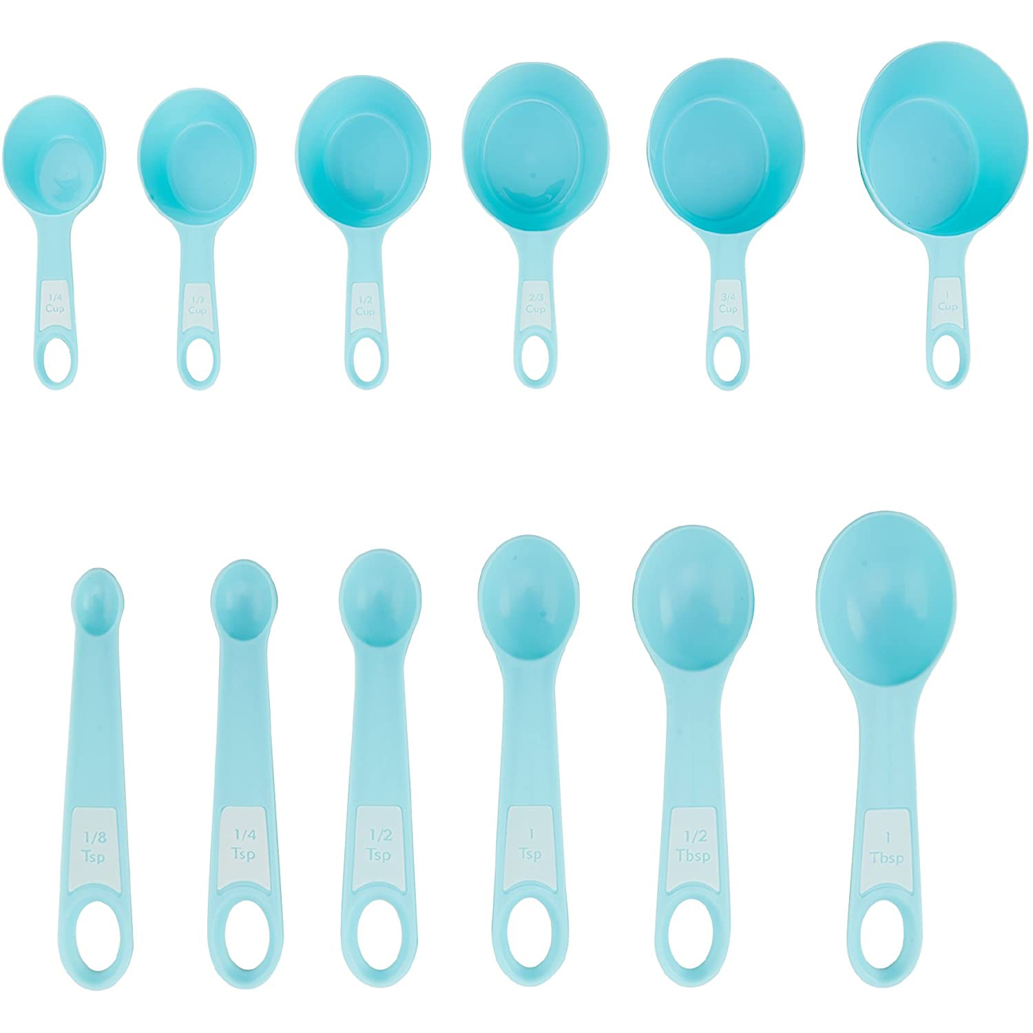 AY-BKM1040 12 pcs measuring spoons and cups set