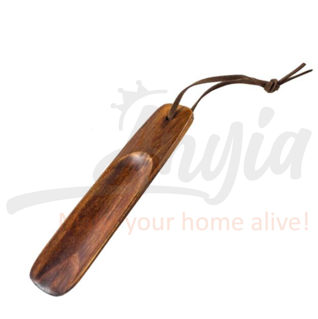 AY-H1783 beech wood shoe horn 15.5cm
