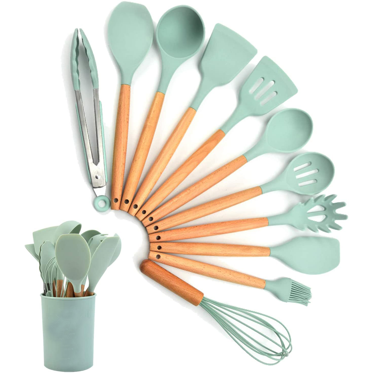 AY-KGU5028 silicone utensils set