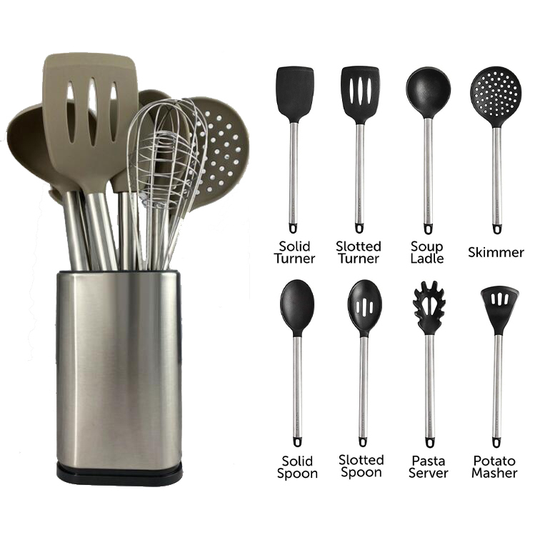 AY-KGU5037 untensils and knife set with holder